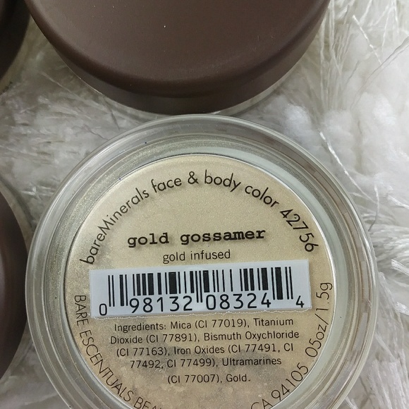 5 for $25 ID Bare Minerals Gold Gossamer - Picture 2 of 4